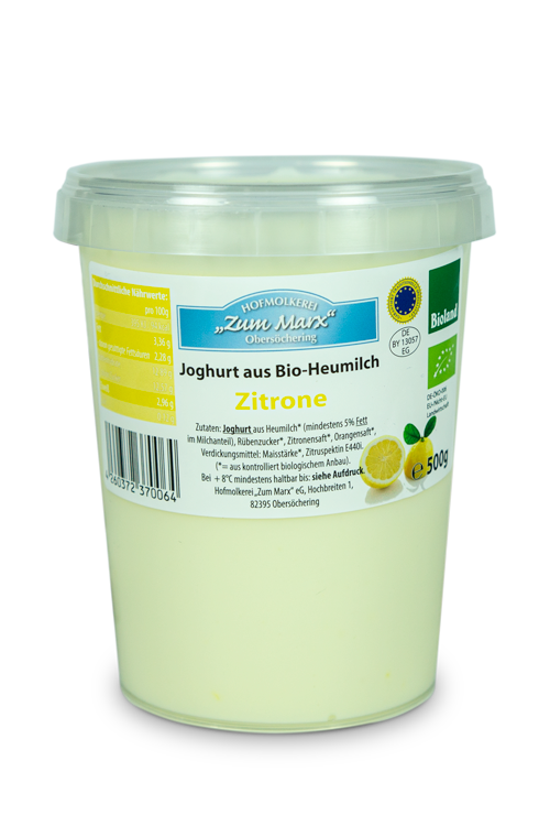 Zitronenjoghurt