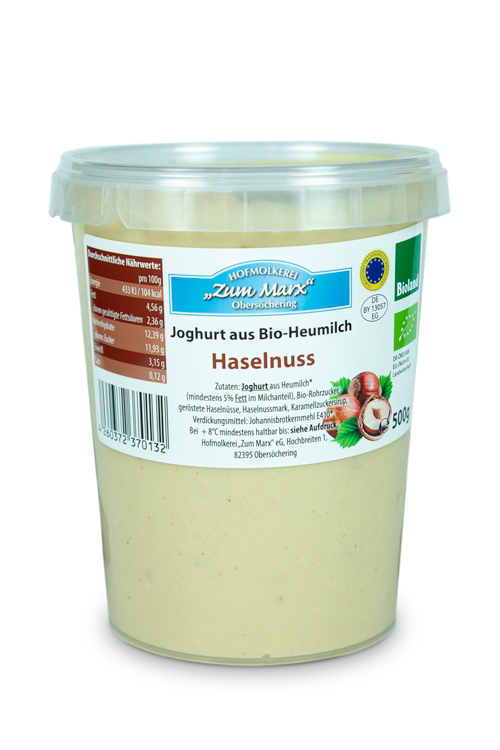 Haselnussjoghurt